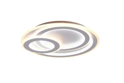 Mita LED Plafond rund mattvit