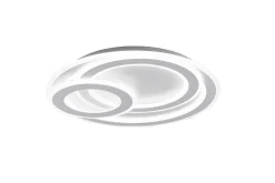 Mita LED Plafond rund mattvit