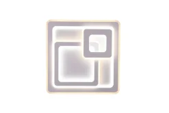 Mita LED Plafond square mattvit