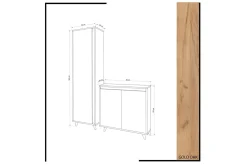 Mod Design Skänk och Bokhylla