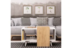Mod Design Soffbord 80 cm med Förvaring Hylla