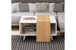 Mod Design Soffbord 80 cm med Förvaring Hylla