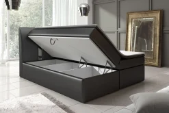 Modena Sängpaket 160x200 med Förvaring Slät Gavel
