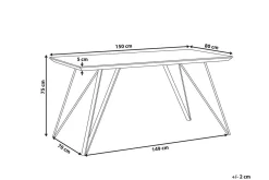 Molden Matbord 150 cm