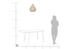 Molopo Taklampa 40 cm