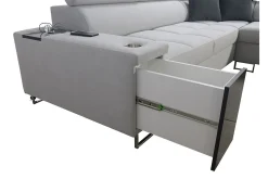 Morenia Bäddsoffa m. Schäslong L-formad