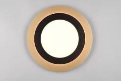 Morgan LED Plafond 45 cm mattsvart/ guld