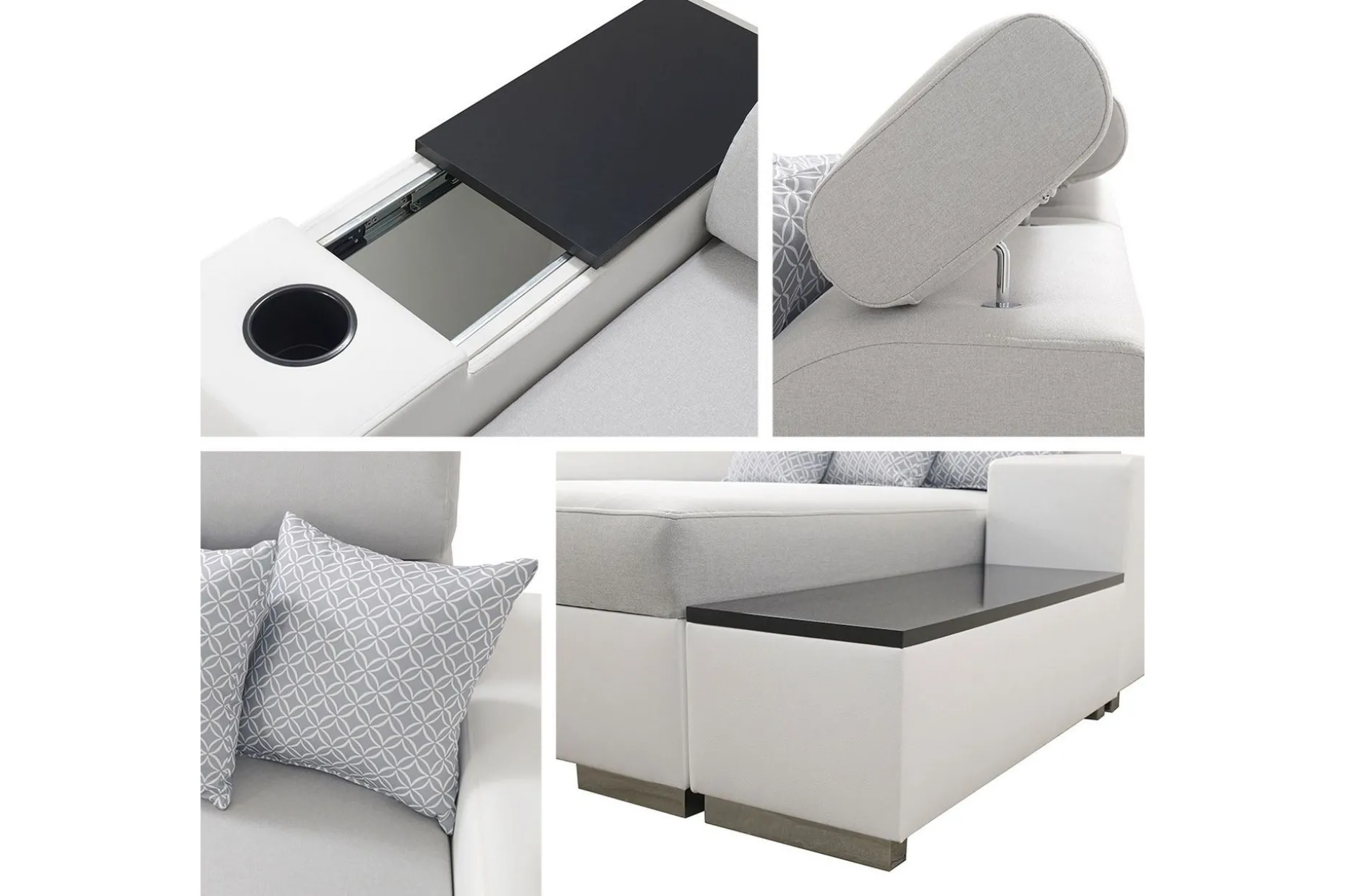 Mumtaz U-Bäddsoffa Divan Vänster