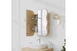 Najmin Väggskåp med Spegel 45 cm