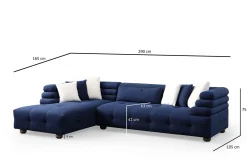 Namarta 4-sits Soffa med Divan