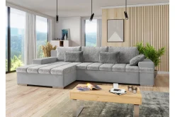 Naoma 3-sits Bäddsoffa med Divan L-formad Vänster med Förvar
