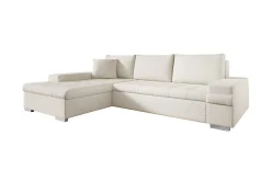 Naoma 3-sits Hörnbäddsoffa Acacia||White