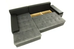 Naoma 3-sits Hörnbäddsoffa Acacia||White