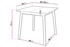 Narberth Matbord 85 cm