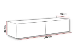 Narbonne Tv-skåp 140 cm