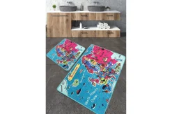 Navjoot Badrumsmatta 60x100 cm Rektangulär