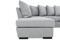 Nebraska U-soffa Divan Höger Kuvertkuddar