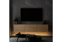 Neon Tv-bänk 160x32 cm Mörkblå