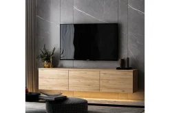 Neon Tv-bänk 160x32 cm Mörkblå