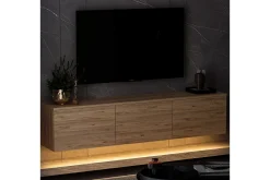 Neon Tv-bänk 160x32 cm Mörkblå