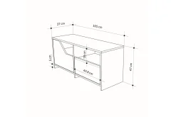 Nexus Skoskåp 105 cm