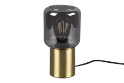 Nico bordslampa E27 mattmässing