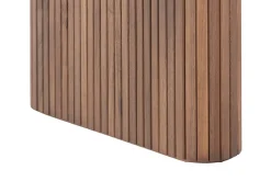 Noira Matbord 220 cm Massiv Valnöt med 6st Gemmiano Matstol