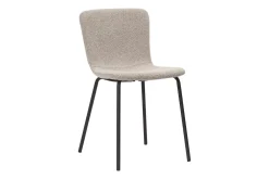 Noira Runt Litet Matbord Massiv Valnöt 120 cm med 4 Katy Matstolar