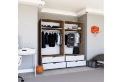 Nordhs Garderob 180x183 cm