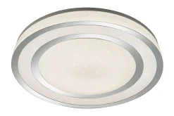 Noriaki LED Plafond krom