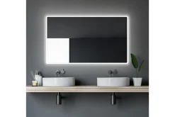 Norrbyn Badrumsspegel 70 cm LED-belysning