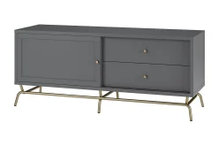 Nova Tv-bänk 150x48 cm Grafitgrå