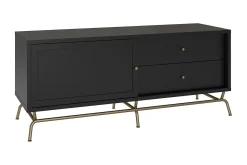 Nova TV-bänk 150x50 cm Svart