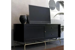 Nova TV-bänk 150x50 cm Svart