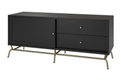 Nova TV-bänk 150x50 cm Svart