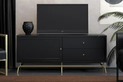 Nova TV-bänk 150x50 cm Svart