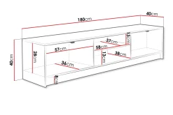 Novaj Tv-skåp 180 cm