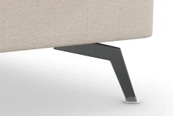 Ocean Lyx 6-sits Högervänd U-formad Soffa med Divan och Schäslong + Fotpall i Tyg