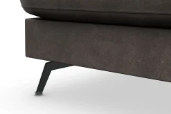 Ocean Lyx 4-sits Vänstervänd L-formad Schäslongsoffa i Konstläder