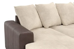 Ocean 5-sits Högervänd U-formad Large Soffa med Divan och Schäslong i Manchester