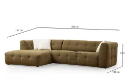 Octavian Soffa m. Divan 5-sits