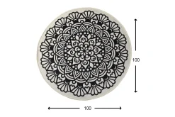 Ohanzy Matta Rund 100 cm