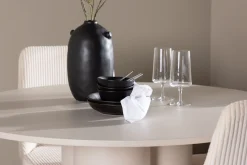 Olivia Matgrupp 110 cm Rund med 4 Leone stolar