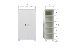 Ollerz Garderob 55x111 cm