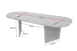Omari Soffbord 130 cm