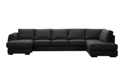 Optus 6-sits U-soffa med Divan och schäslong vänster