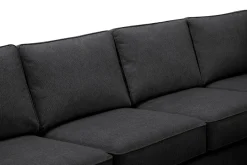 Optus 6-sits U-soffa med Divan och schäslong vänster