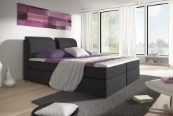 Owen Komplett Box Bed 160x200 Svart
