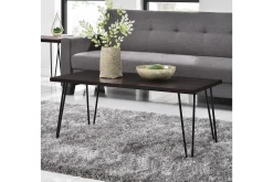 Owen Soffbord 107 cm Espresso/Svart