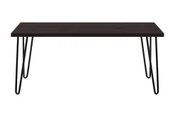 Owen Soffbord 107 cm Espresso/Svart